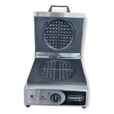 Waflera Acero Inox Resinet Eléctrica 4 Waffles Redonda