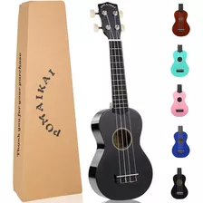 Ukelele De Madera Soprano Principiantes Y Estudiantes D...