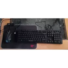 Teclado, Mouse Y Mouse Pad Gamer