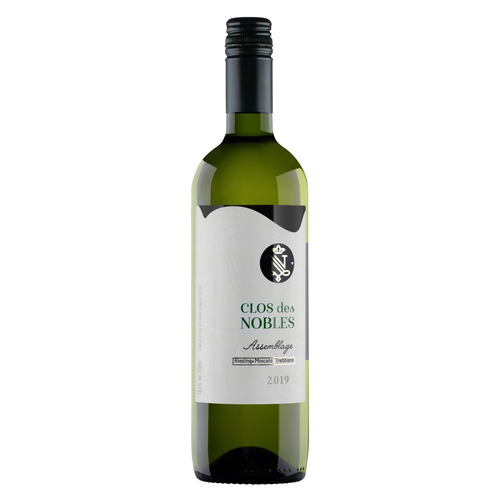 Vinho Branco Meio Seco Trebbiano, Riesling, Moscato Clos Des Nobles Assemblage 2019 Adega Vinícola Aurora 750 Ml