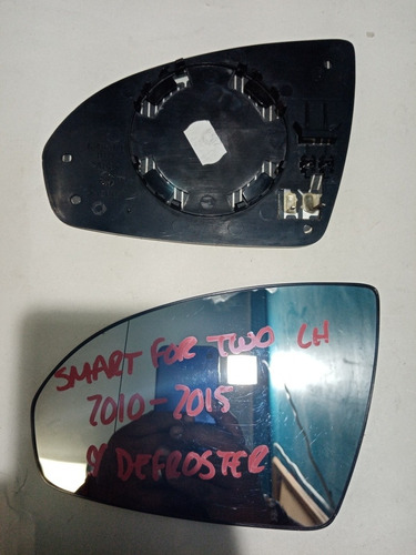 Luna Espejo Lateral Smart For Two 2010-2015 Par C/defroster  Foto 3