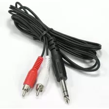 Installerparts 6 Pies 1/4 Macho Estereo A 2 X Cable Macho R