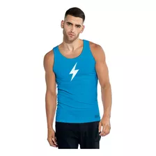 Camiseta Tank Top Sin Mangas Moda Minimal Estampada Trueno