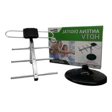 Antena Digital Interna E Externa Amplificada Para Tv Tubo