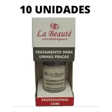Kit 10 Unids Tratamento Para Unhas Fracas La Beauté + Brinde