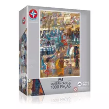 Quebra Cabeca Portinari 1000 Pecas Puzzle Cartonado Estrela