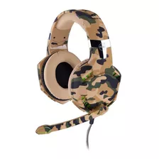 Headset Special Forces Colors Series Desert 3.5mm P3 Dazz Cor Camuflado