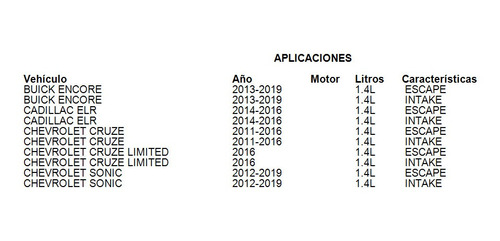 Valvula Solenoide Vvt Escape Chevrolet Cruze 2011-2016 1.4l Foto 5