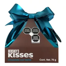 Chocolate Hershey's Kisses Caja Regalo Leche 76g