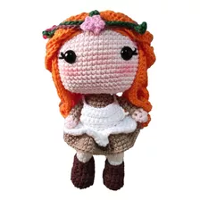 Boneca Anne With An E Amigurumi Crochê