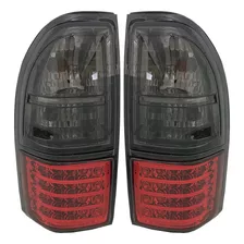 Stops Para Toyota Prado 1999 A 2009 En Led Prismaticos Humo