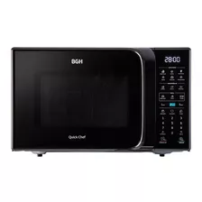 Microondas Bgh Eco Negro Digital 23 Litros B223dn20