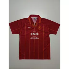 Camiseta As Roma Titular 1996/1997 Original Asics Talle M