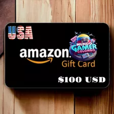 Tarjeta Amazon 100 Usd Región Usa (entrega Inmediata)