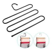 Perchas Para Pantalones Organizador Metal Antideslizante 