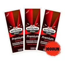 1000 Sache Molho Shoyu Premium Embalagem P/ Viagem Mitsuwa