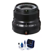 Fujifilm Xf 23mm F/2 R Wr Lente With Lente Care Kit (black)