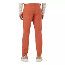 Calça Masculina Slim Em Sarja Com Elastano Malwee