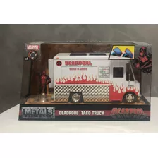 Carro Deadpool Taco Truck Com Boneco