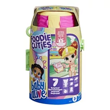 Baby Alive Foodie Cuties Muñeca Sorpresa Con Acc. - Hasbro