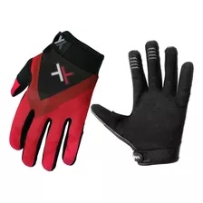 Luva Motocross Trilha Bike Skate Mattos Racing Atomic Cor Vermelho Tamanho Gg