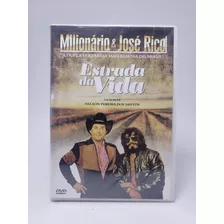 Dvd Filme Milionário E José Rico , Estrada Da Vida -original