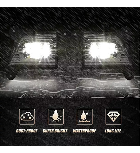 Kit Faros Niebla Chevolet Silverado Led 2019 2020 2021 Foto 6