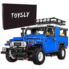 Toysly Off-road Pickup J40 Land Cruiser Moc Technique - Blo.