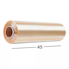 Rolo Bobina Plastica Filme Pvc 45x300mts 45cm X 300 Metros