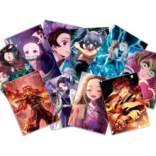 Pack 10 Poster Demon Slayer - Kimetsu No Yaiba - Anime