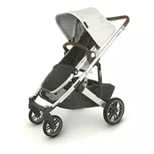 Uppababy Cruz V2 Cochecito Bryce (blanco Marma/plata/cuero