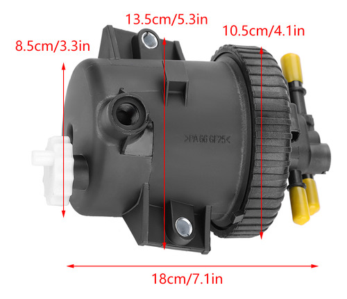 Carcasa De Filtro De Combustible Para Citroen Berlingo Xsara Foto 8