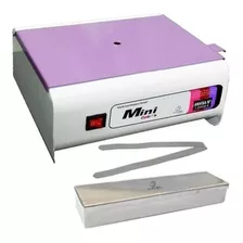 Estufa Esterilizadora Manicure Bivolt + Estojo E Pinça Inox 