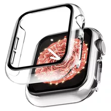 Funda Protectora Apple Watch 44mm Full Cover Con Templado 9h