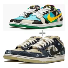 Kit 2 Pares Tênis Nike Sb Dunk Cactos + Vaquinha Promoção