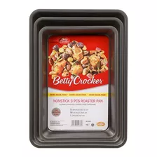 Jogo 3 Formas Antiaderente 28,5 - 31,5 - 34cm Betty Crocker