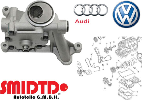 Bomba Aceite Vw Passat 2.8l V6 30v 00-05 Foto 2