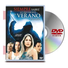 Dvd Siempre Sabre Lo Que Hicieron El Verano Pasado (special)