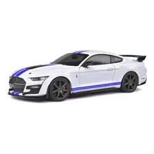 Ford Mustang Shelby Gt500 2020 Blanco Escala 1:18 Solido