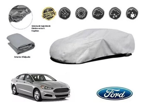 Funda/forro Uso Rudo Antigranizo Para Auto Ford Fusion 2012 Foto 2