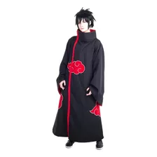 Manto Capa Naruto Akatsuki Nuvem Traje Cosplay Piticas
