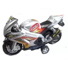 Motocicleta Racer Corrida Miniatura Imp Fricção