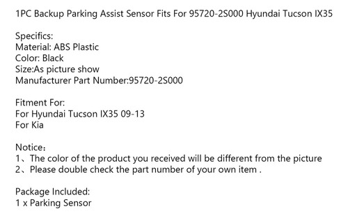 Sensor Reversa For Hyundai Tucson Ix35 2009-2013 Kia Foto 2