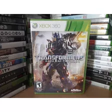 Jogo Transformers Dark Of The Moon Xbox 360 Original Mídia