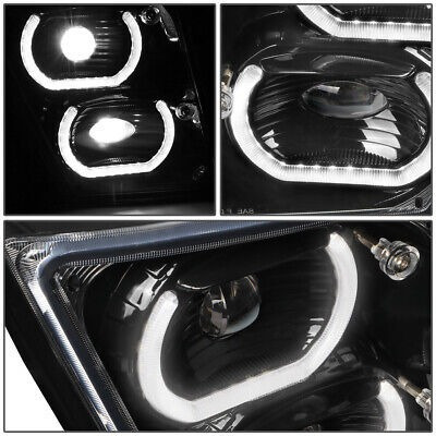 For 04-18 Volvo Vn Vnl 300 400 740 Dual Led Halo Projector Foto 4