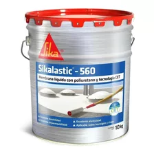 Membrana Liquida Sikalastic 560 Impermeabilizante 10kg Sika Color Verde