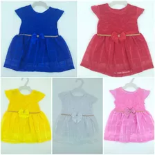 Kit 5 Vestidos Bebê Menina Para Batismo Promoção 