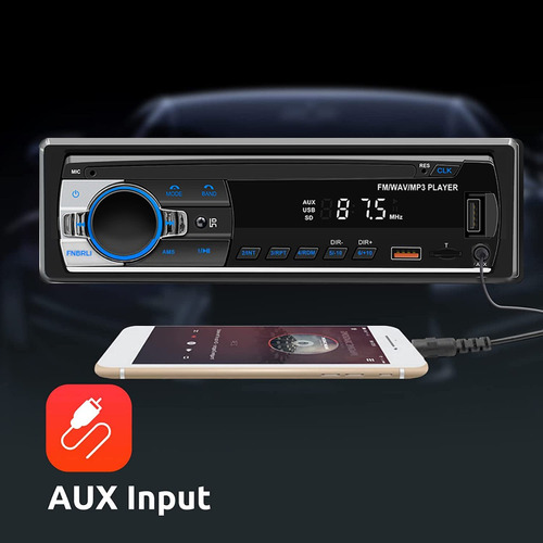 Autoestereo Mp3 Jsd-530 Bluetooth Usb 1 Din Radio Fm Aux Foto 3