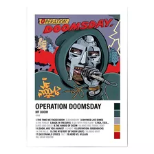 Poster Operation Doomsday Mf Doom, A4