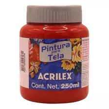 Pintura Tela Acabado Mate Acrilex 250 Ml Varios Colores